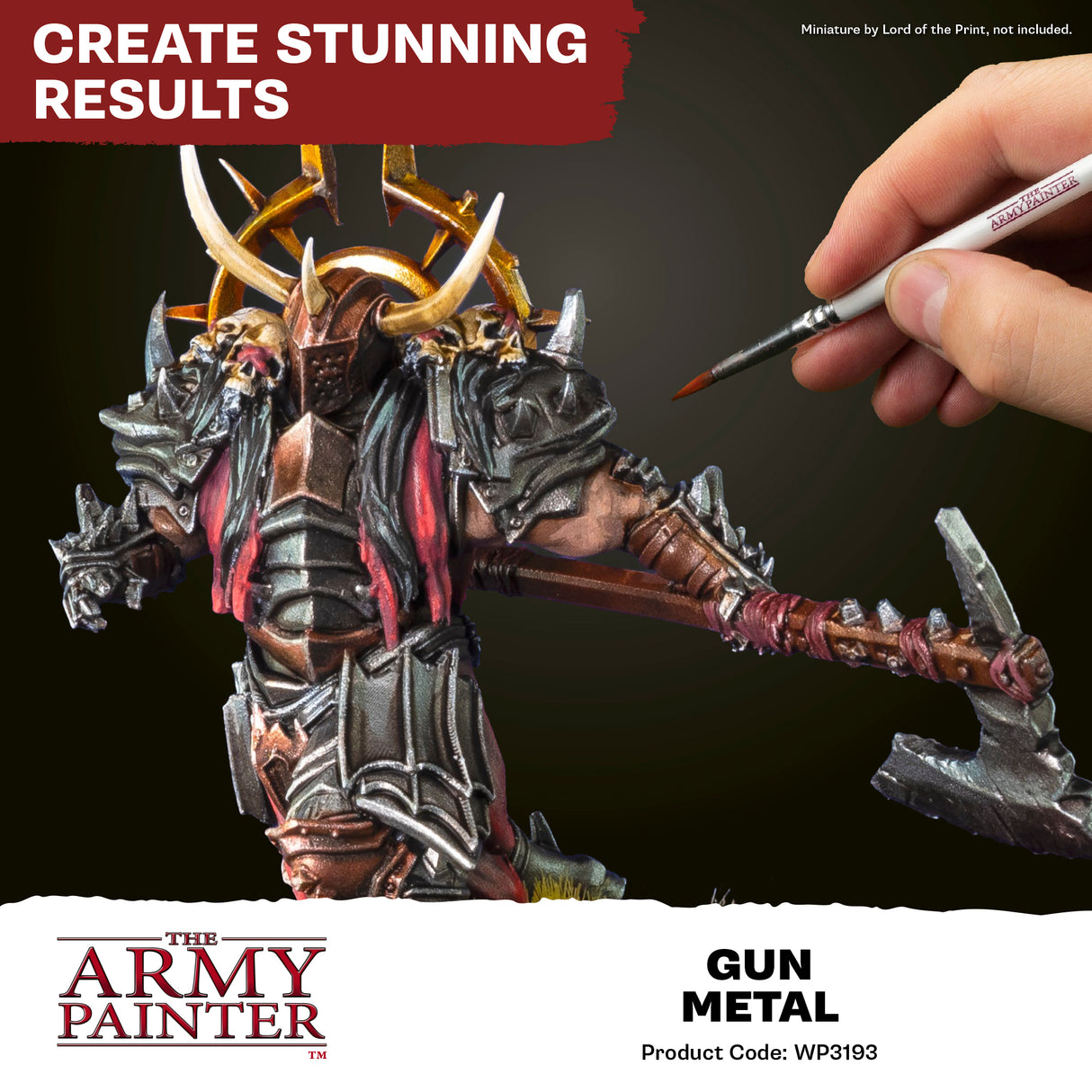 The Army Painter - Warpaints Fanatic Metallic: Gun Metal