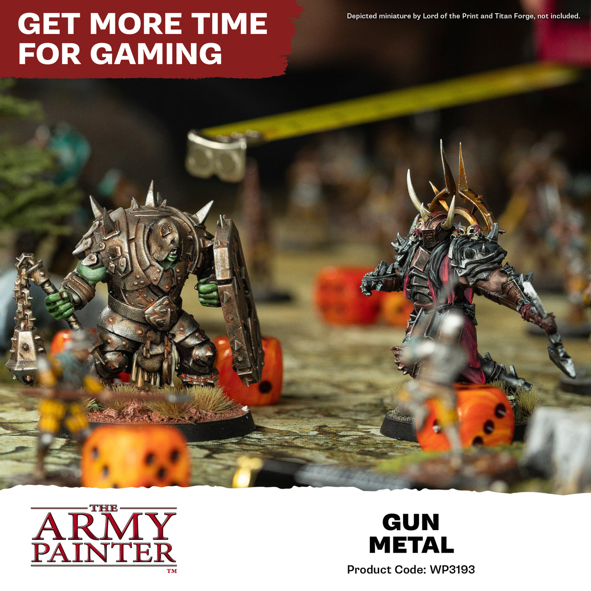 The Army Painter - Warpaints Fanatic Metallic: Gun Metal