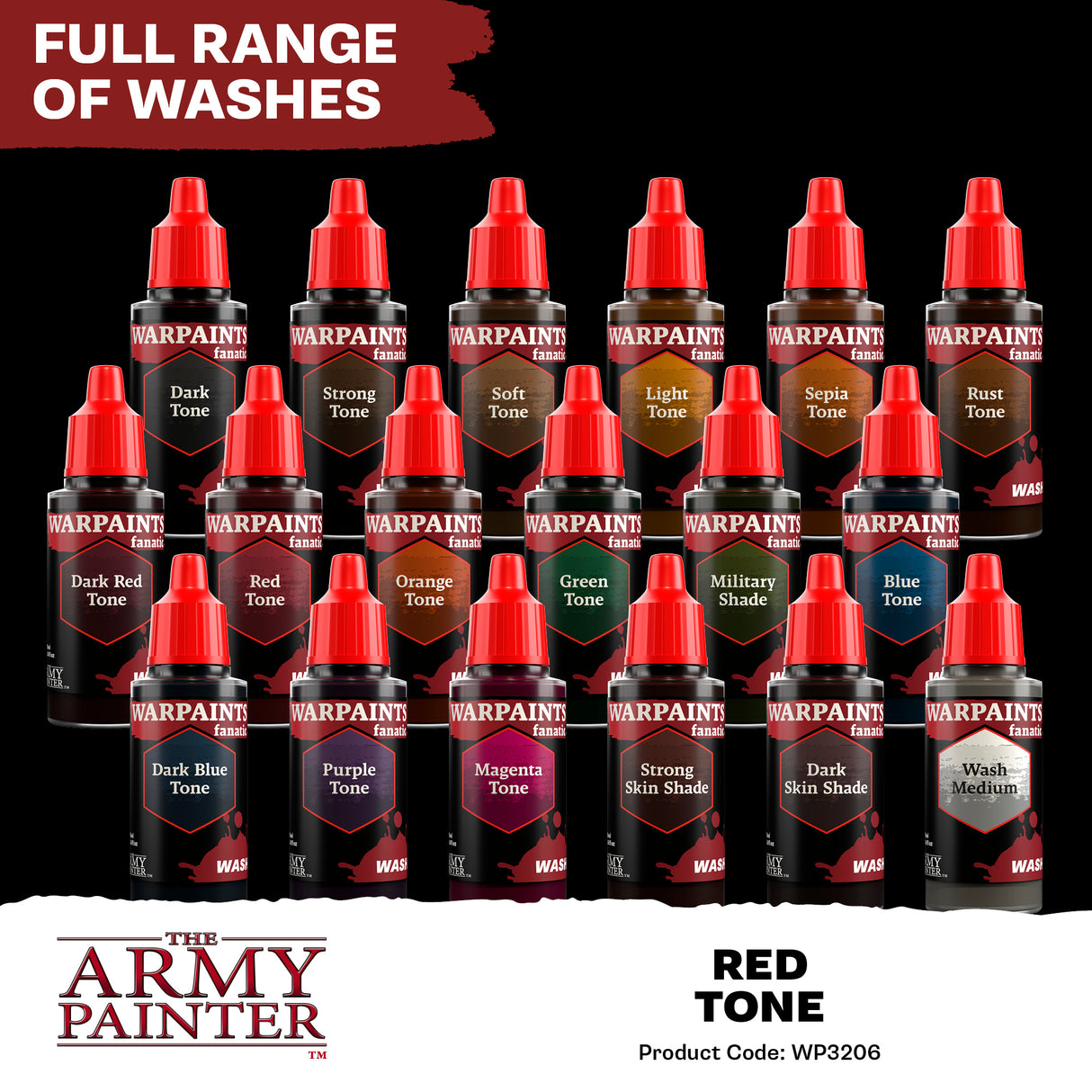 The Army Painter - Warpaints Fanatic Wash: Red Tone