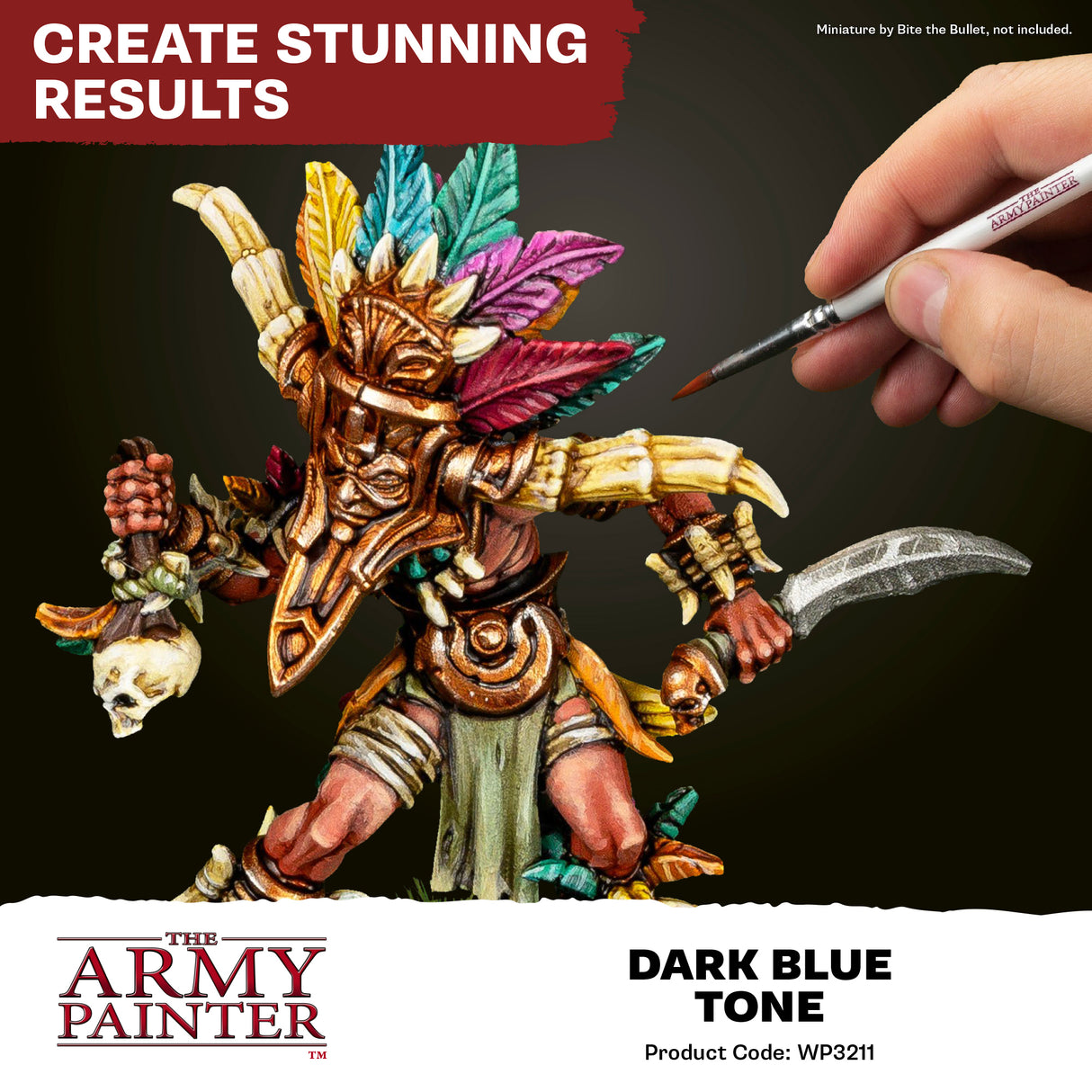 The Army Painter - Warpaints Fanatic Wash: Dark Blue Tone