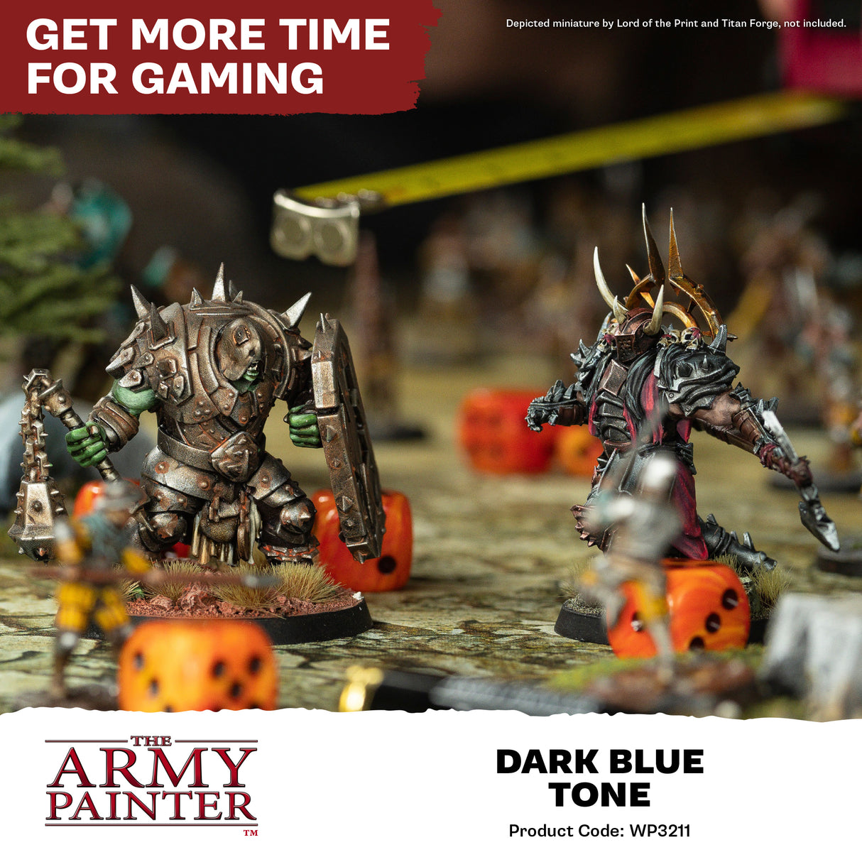 The Army Painter - Warpaints Fanatic Wash: Dark Blue Tone