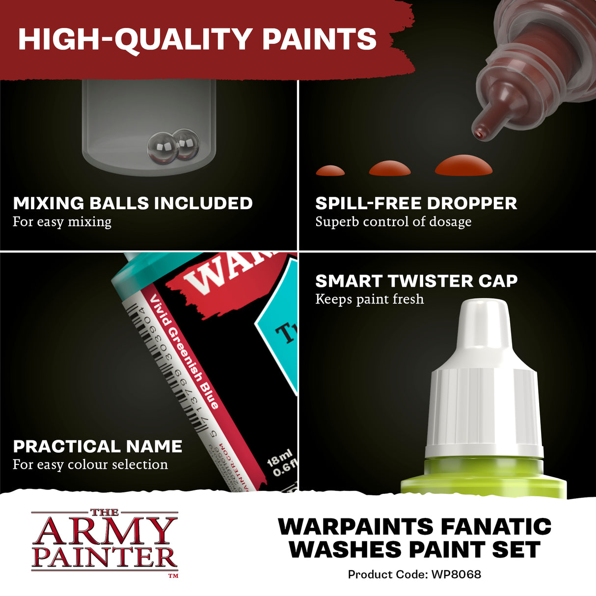 The Army Painter - Warpaints Fanatic: Washes Set