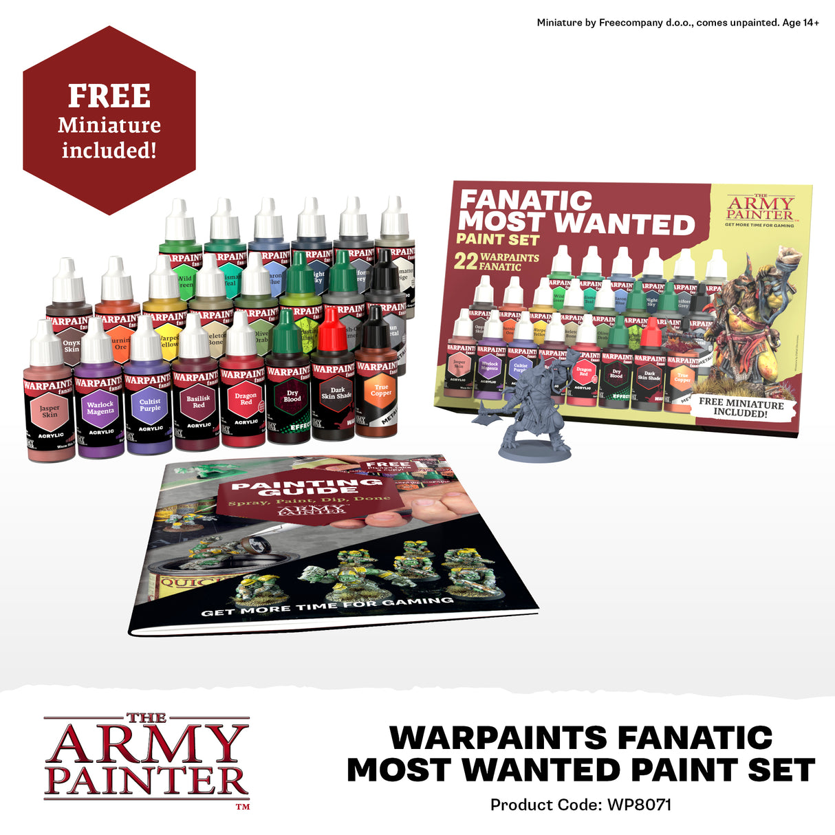 The Army Painter - Warpaints Fanatic: Most Wanted Set