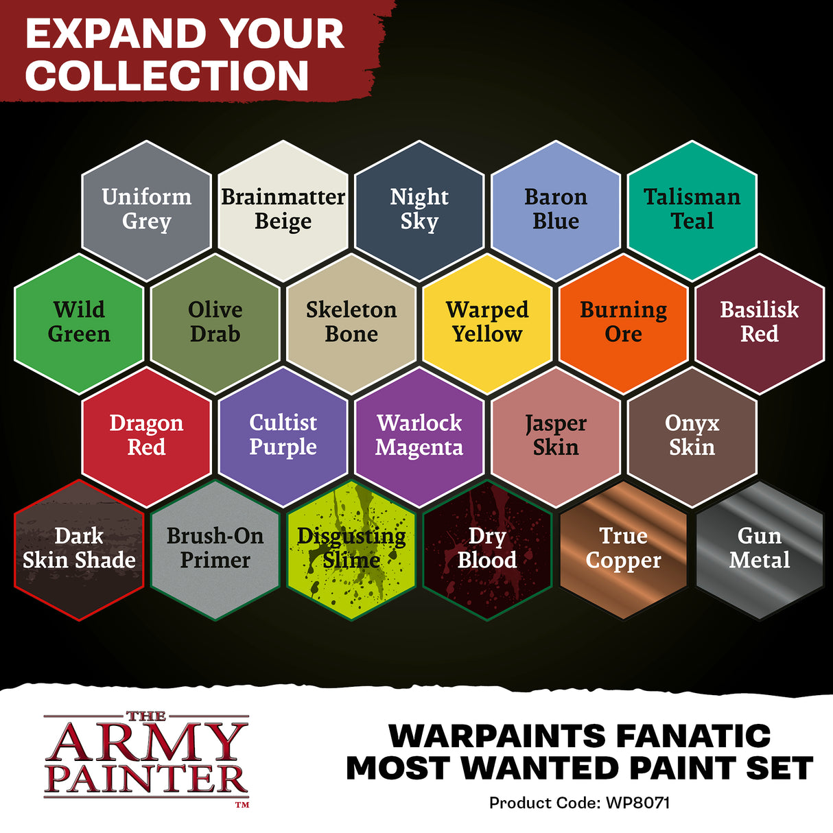 The Army Painter - Warpaints Fanatic: Most Wanted Set