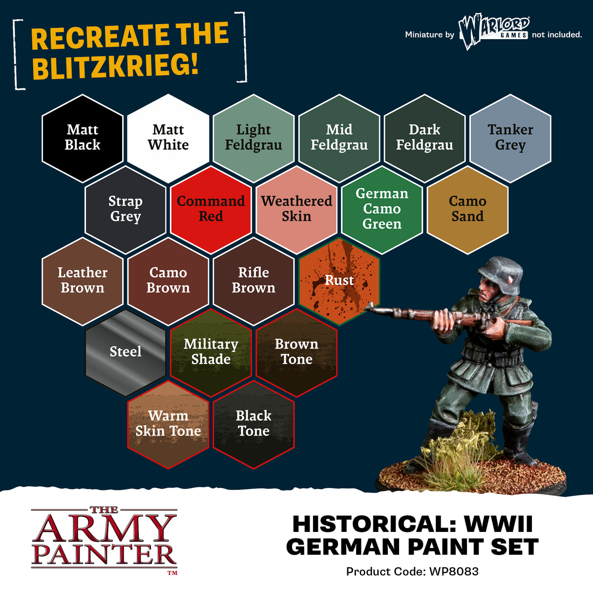 The Army Painter - Historical: World War II German Paint Set