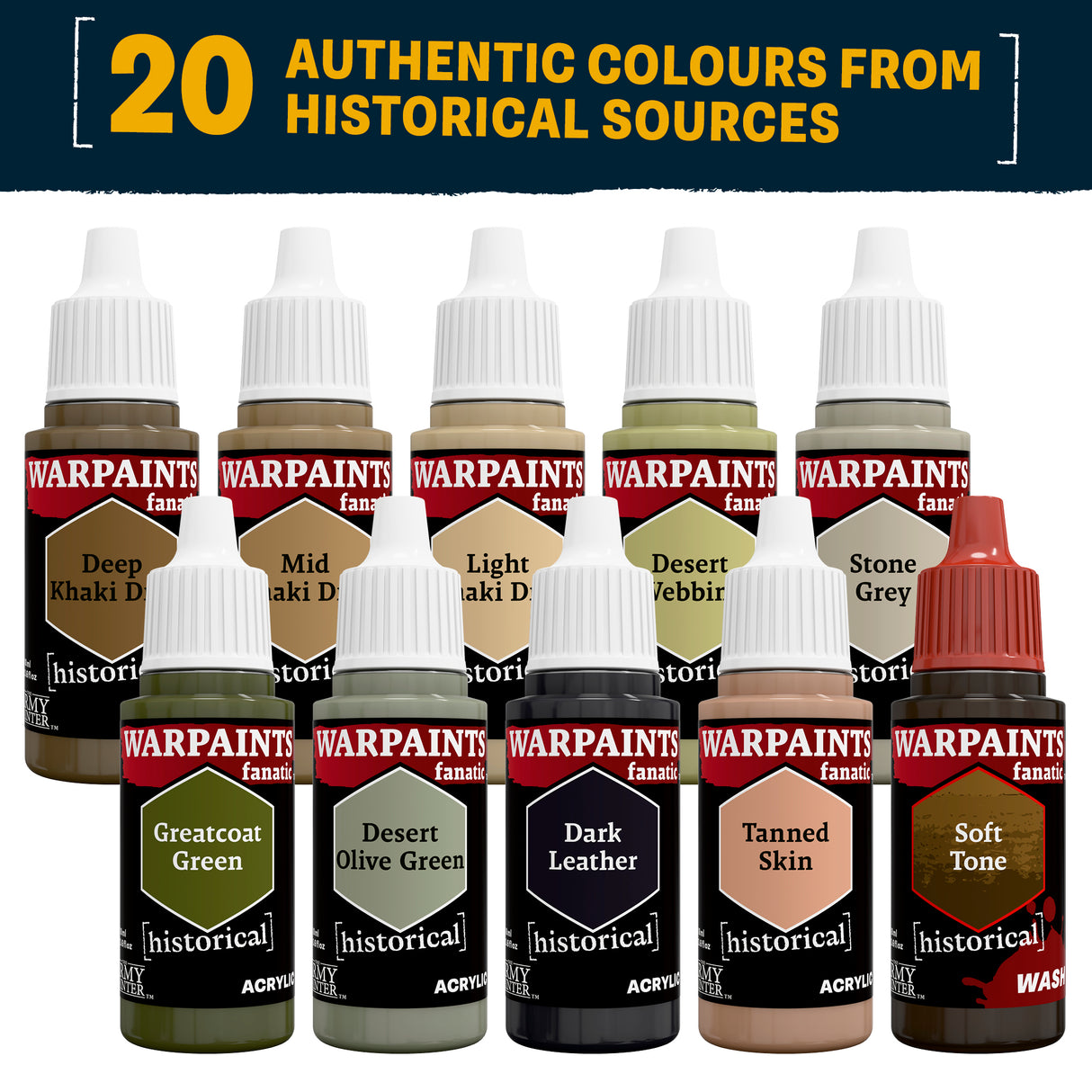 The Army Painter - Historical: World War II British 8th Army Paint Set PRE ORDER