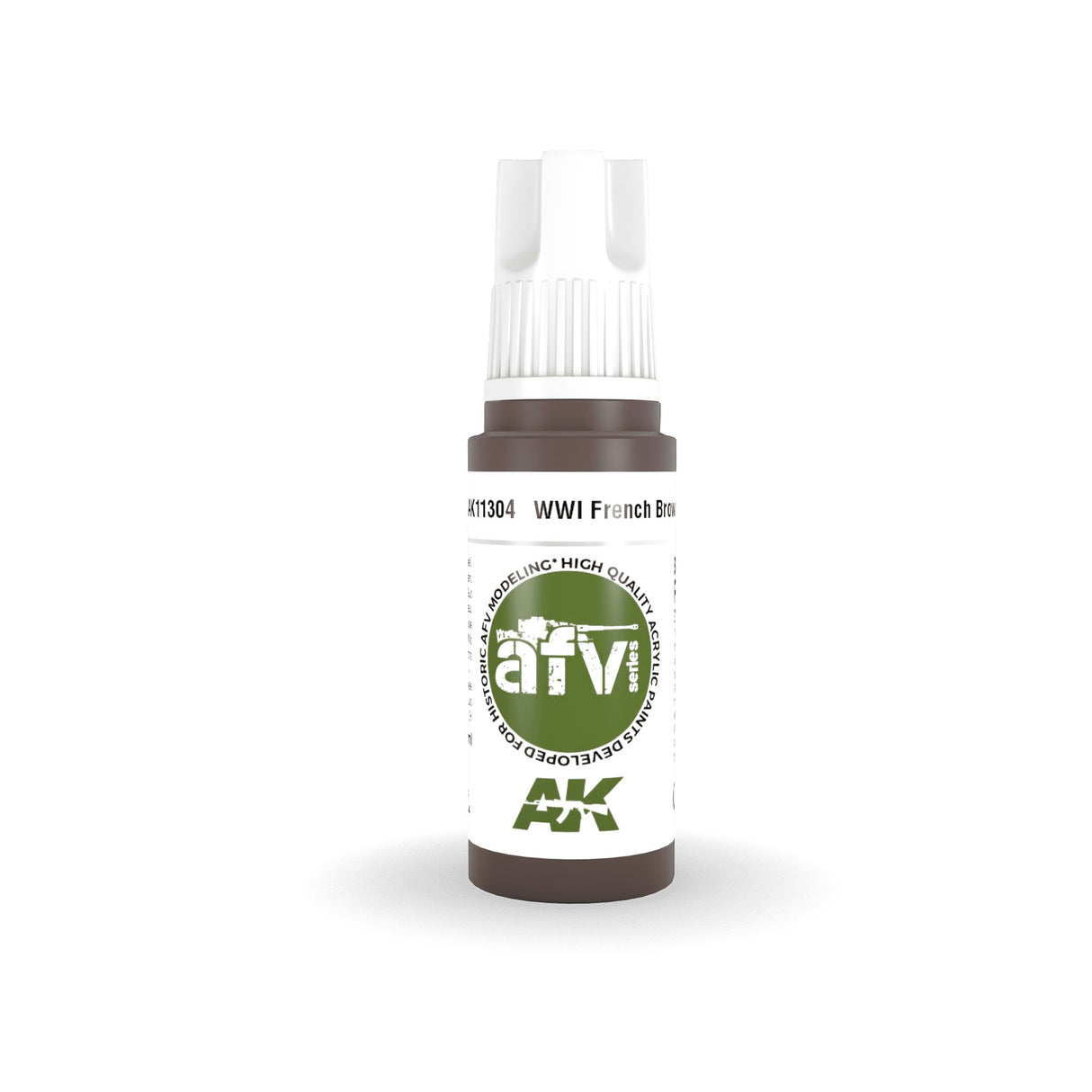 AK Interactive - 3 Gen Acrylics - Wwi French Brown 17ml