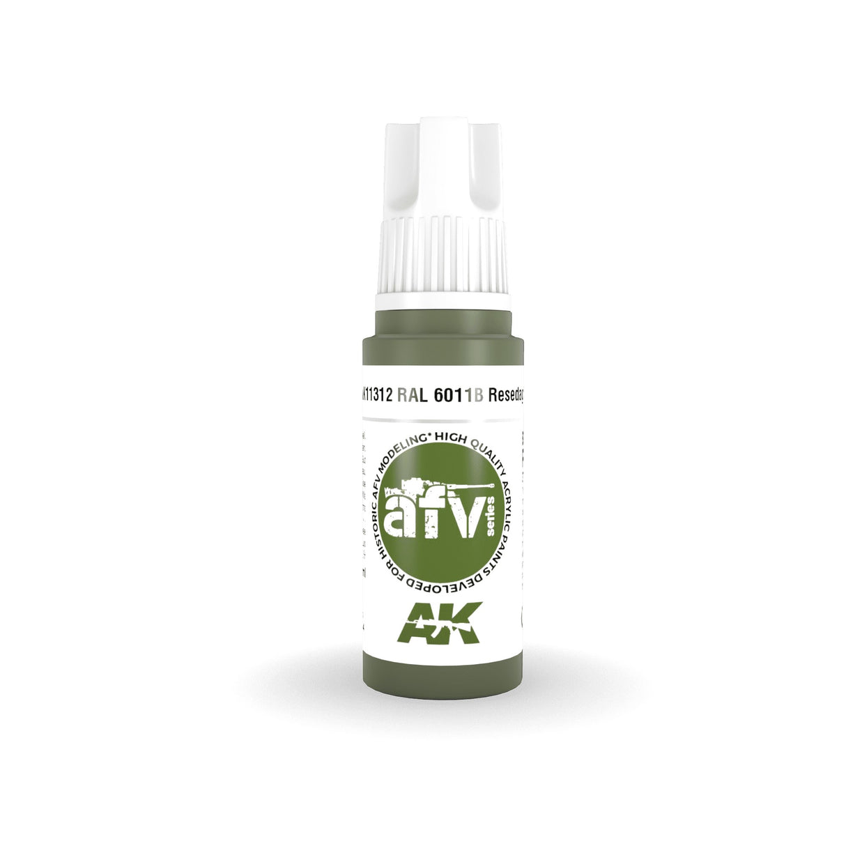 AK Interactive - 3 Gen Acrylics - Ral 6011B Resedagrün 17ml