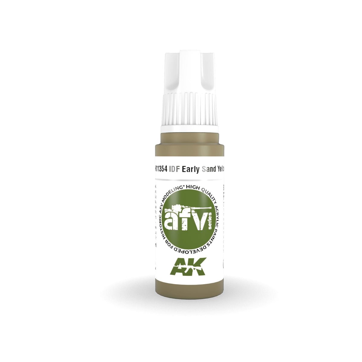 AK Interactive - 3 Gen Acrylics - Idf Early Sand Yellow 17ml