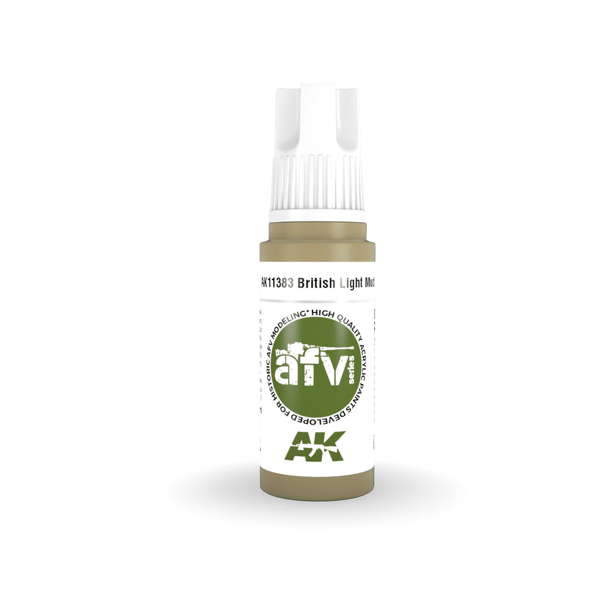 AK Interactive - 3 Gen Acrylics - British Light Mud 17ml