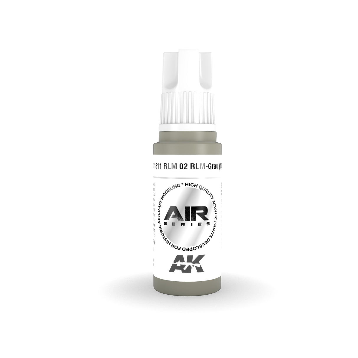 AK Interactive - 3 Gen Acrylics - Rlm 02 Rlm-grau (1938) 17ml