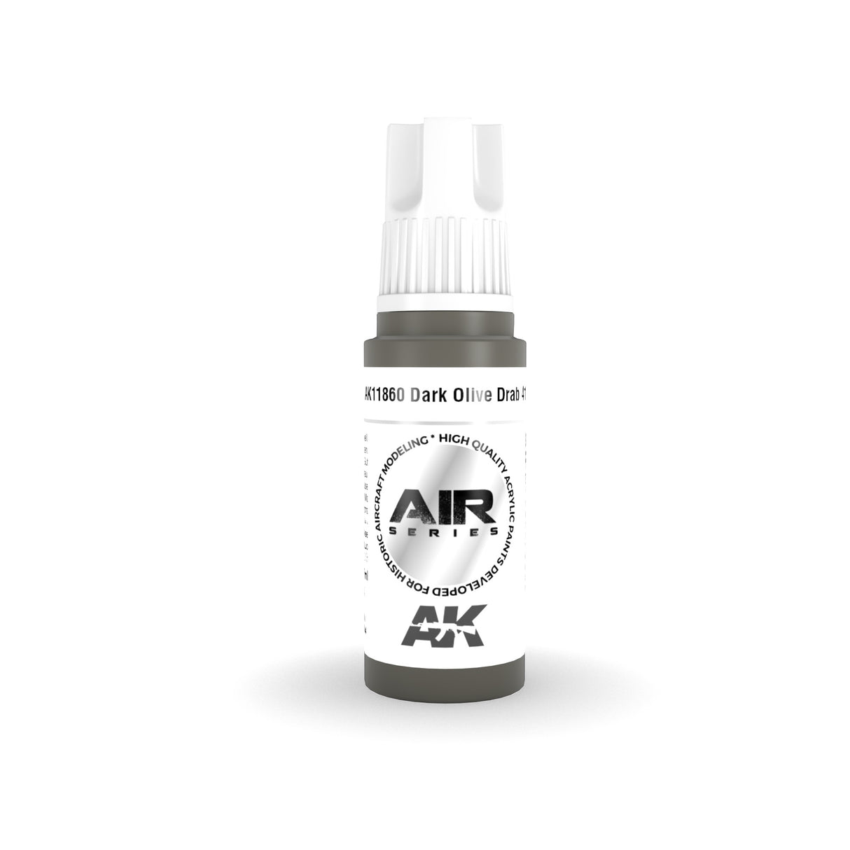 AK Interactive - 3 Gen Acrylics - Dark Olive Drab 41 17ml