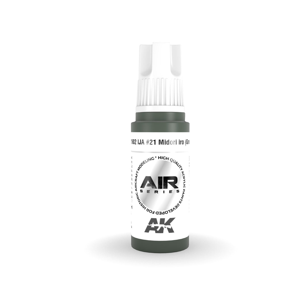 AK Interactive - 3 Gen Acrylics - Ija #21 Midori Iro (Green) 17ml