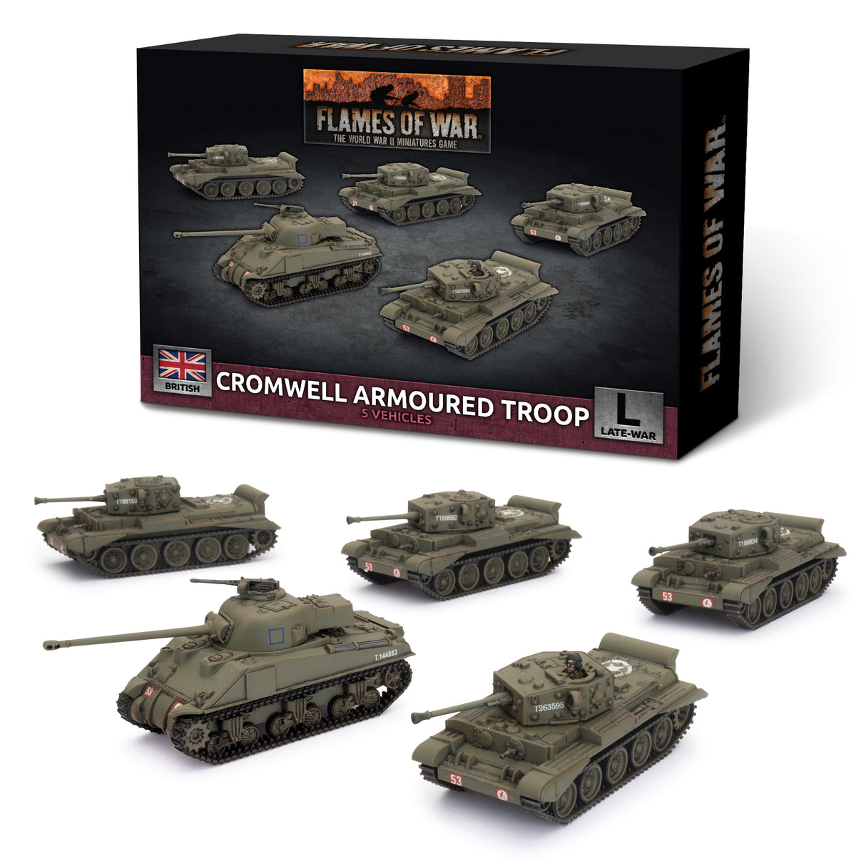 Flames Of War - British: Cromwell Armoured Troop
