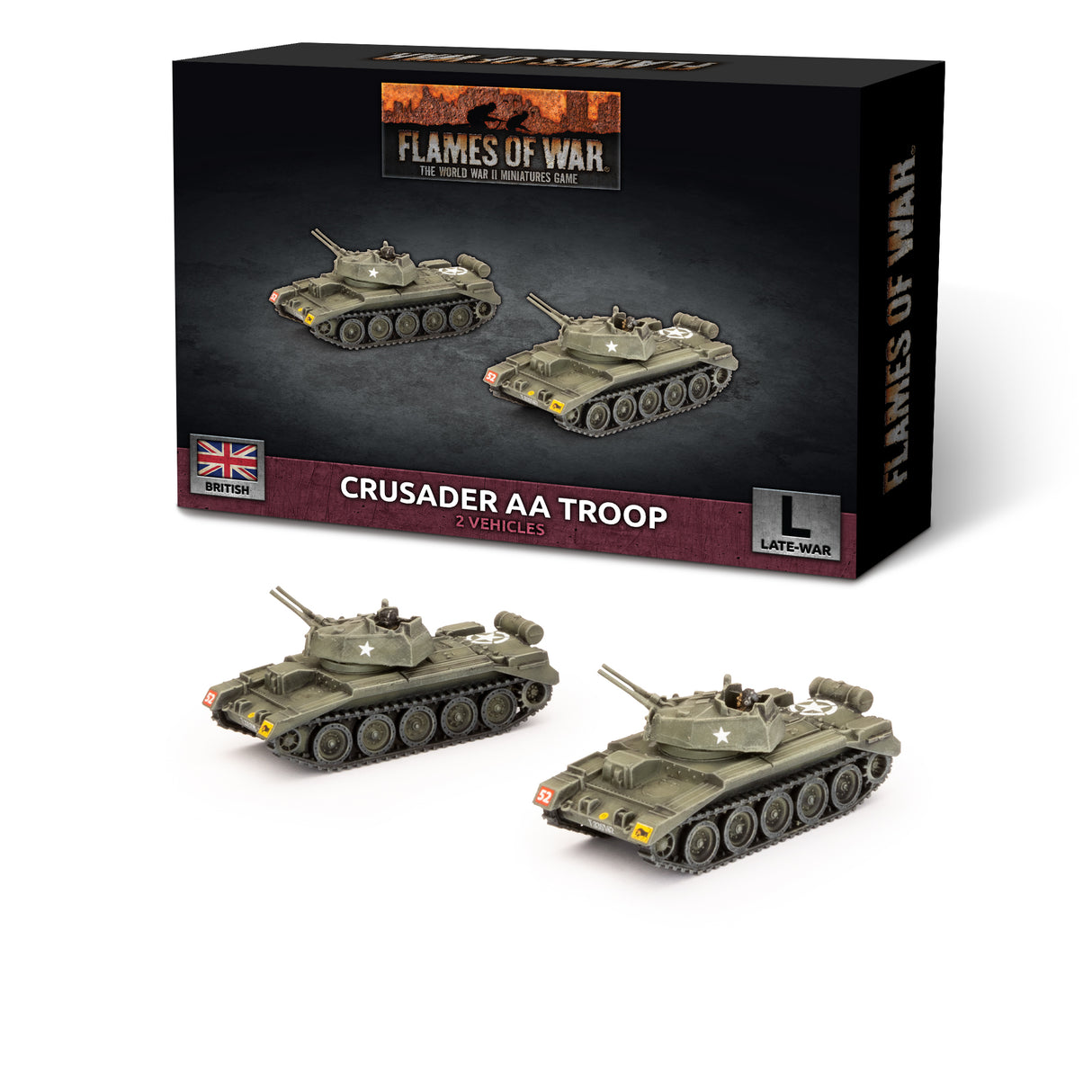 Flames Of War - British: Crusader AA Troop