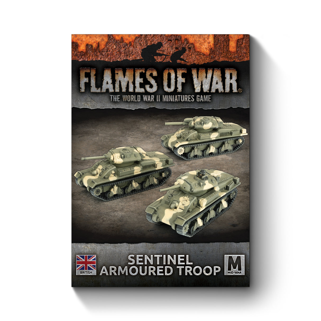 Flames Of War - British: Sentinel Armoured Troop