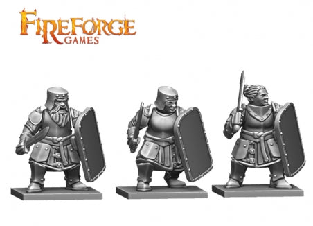 Forgotten World - Stone Realm Dwarf Warriors