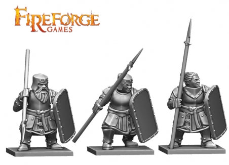 Forgotten World - Stone Realm Dwarf Warriors
