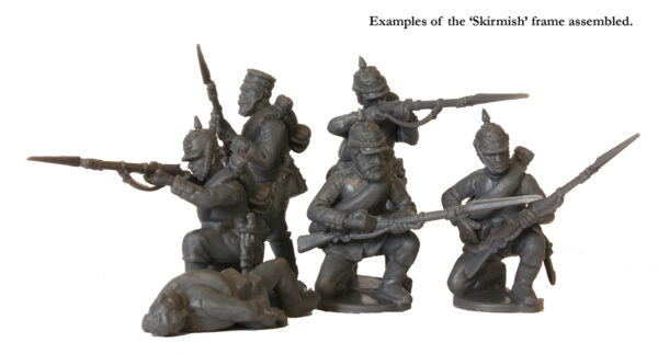 Perry Miniatures - Prussian Infantry Skirmishing 1870-1871