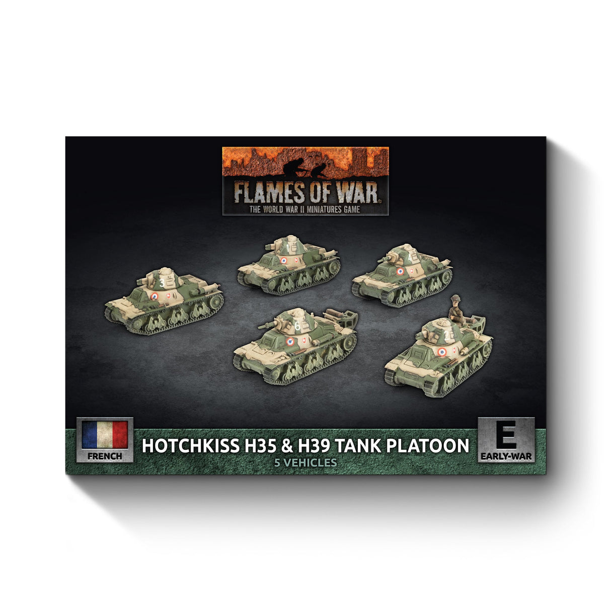 Flames Of War - French: Hotchkiss H35 & H39 Tank Platoon