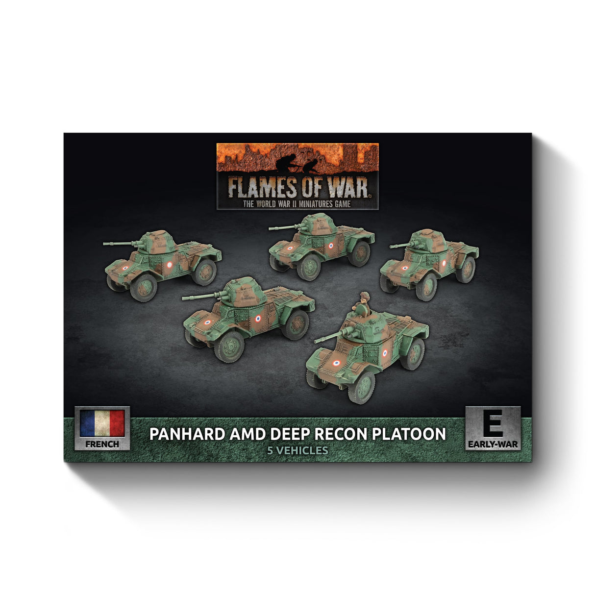 Flames Of War - French: Panhard AMD Deep Recon Platoon