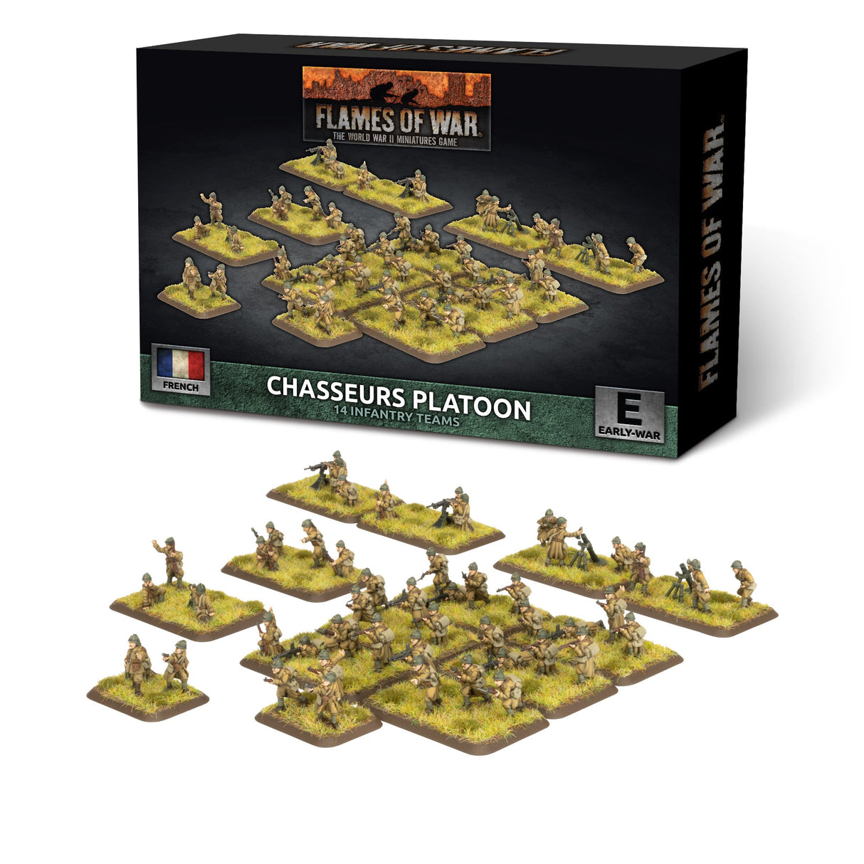 Flames Of War - French: Chasseurs Platoon
