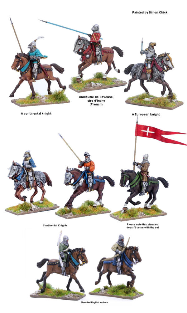 Perry Miniatures - Agincourt Mounted Knights 1415-1429