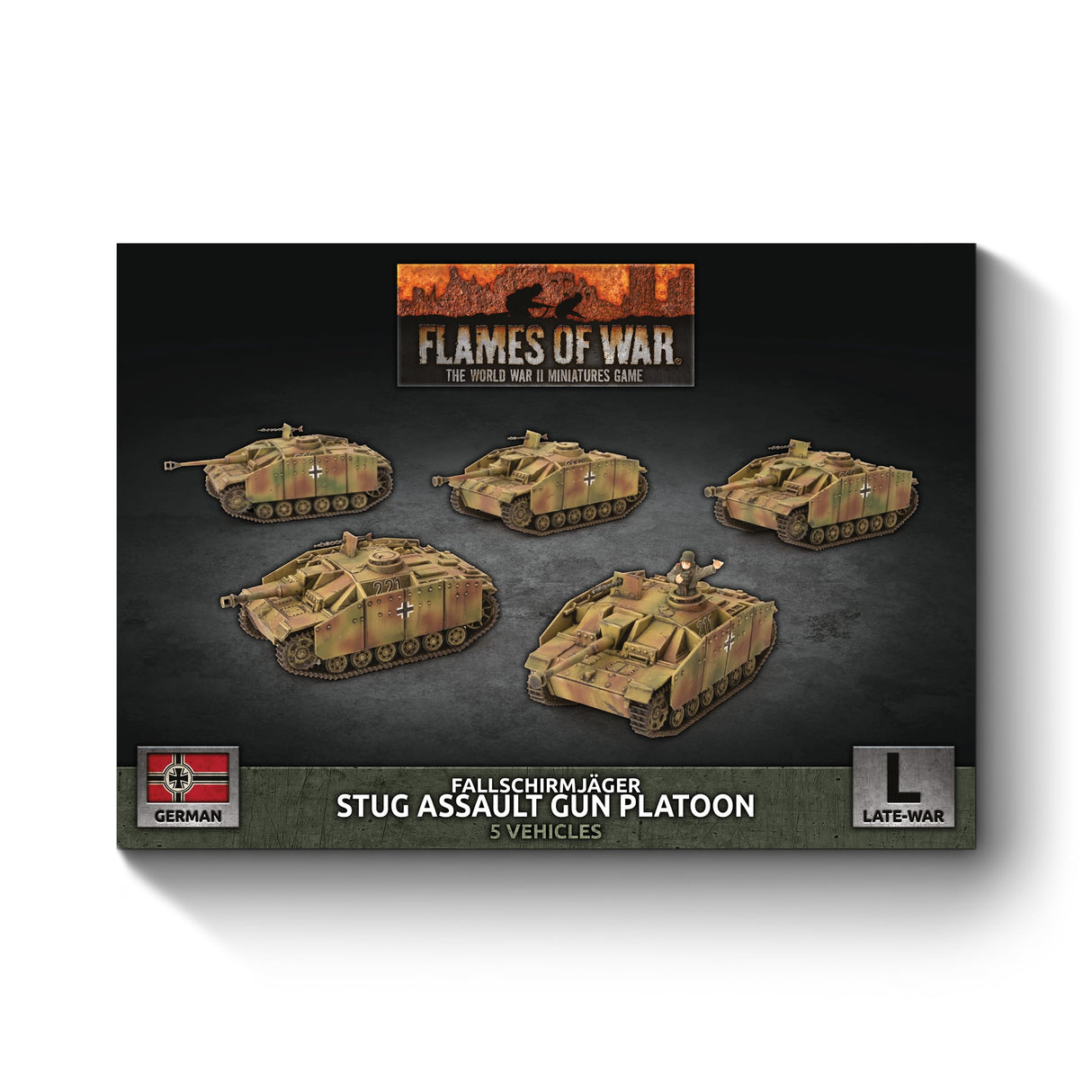 Flames Of War - German: Fallschirmjager StuG Assault Gun Platoon