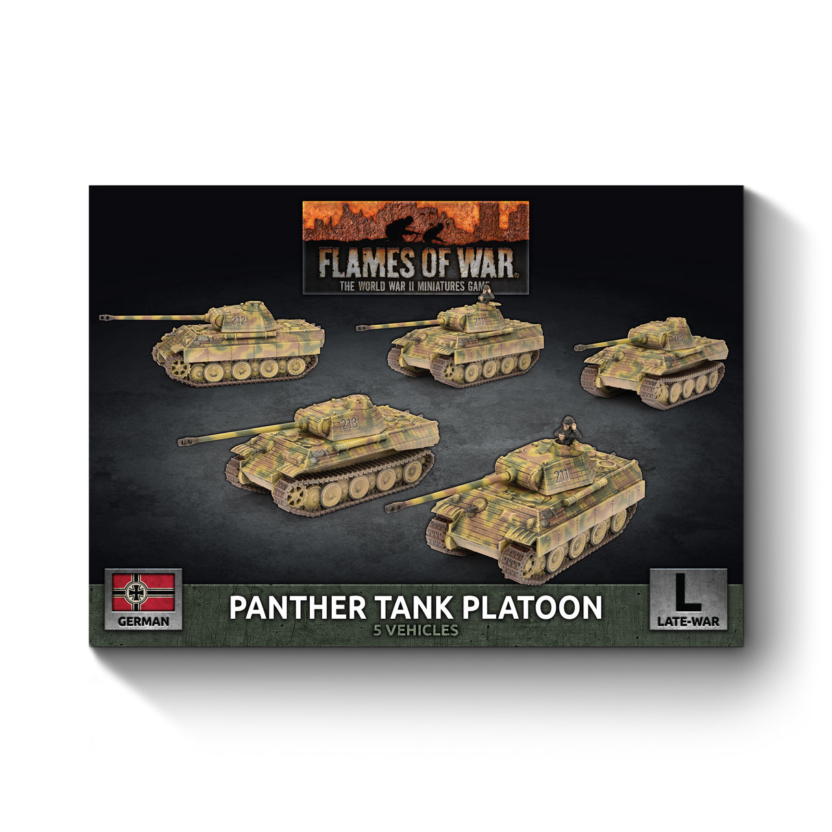 Flames Of War - German: Panther Tank Platoon