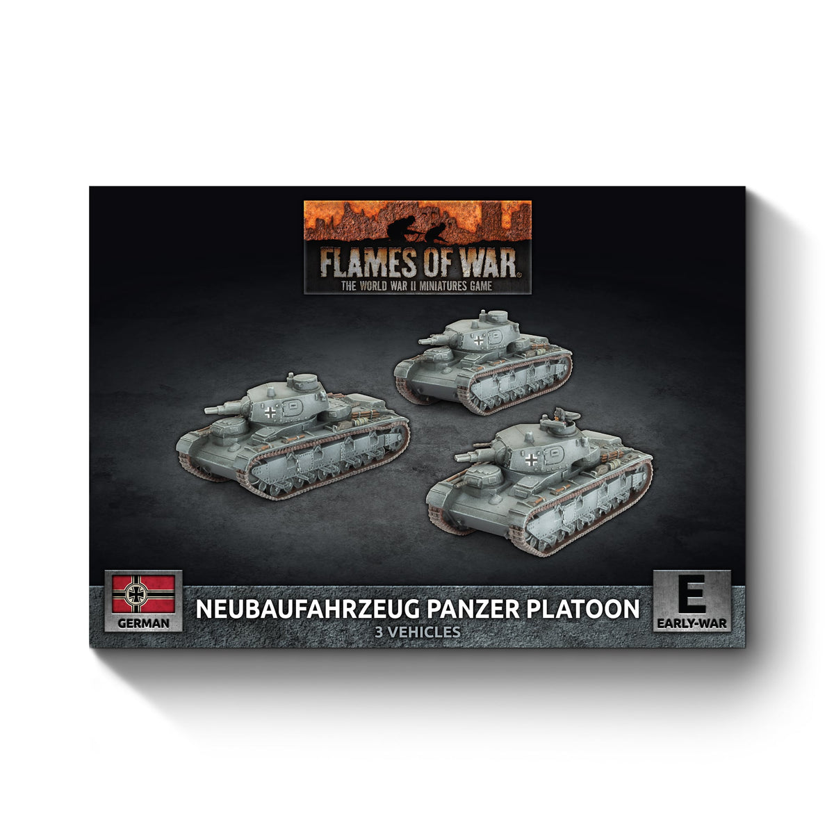Flames Of War - German: Neubaufahrzeug Panzer Platoon