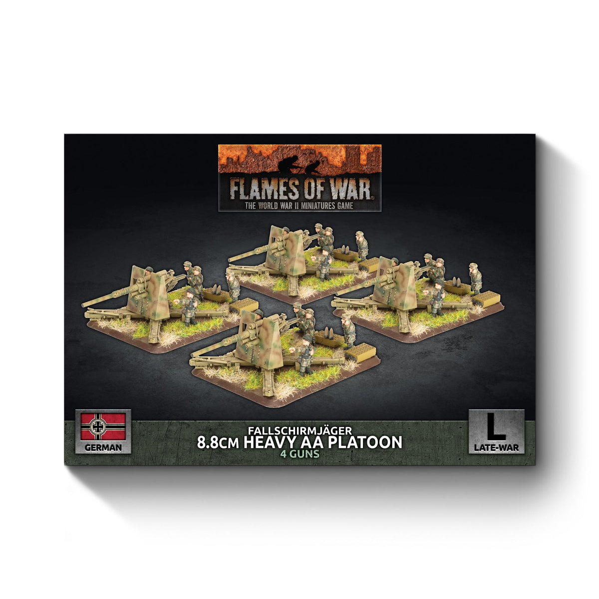 Flames Of War - German: Fallschirmjager 8.8cm Heavy AA Platoon