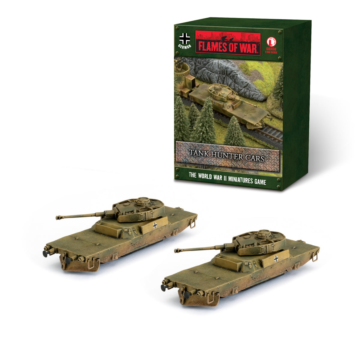 Flames Of War - German: Tank Hunter Cars