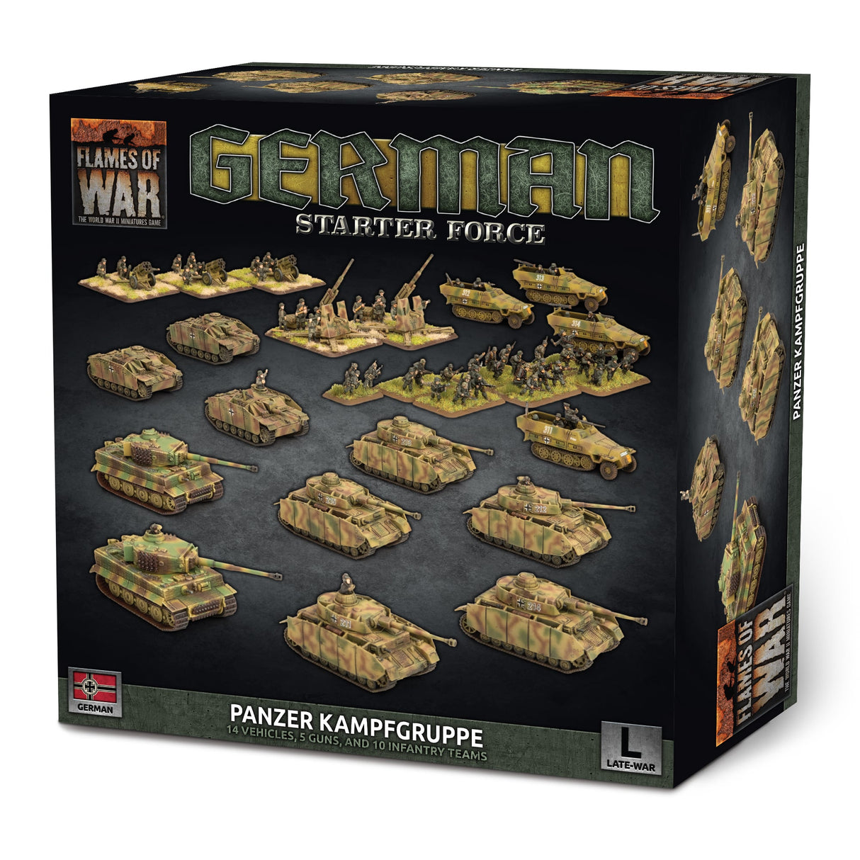Flames Of War - German Starter Force: Panzer Kampfgruppe