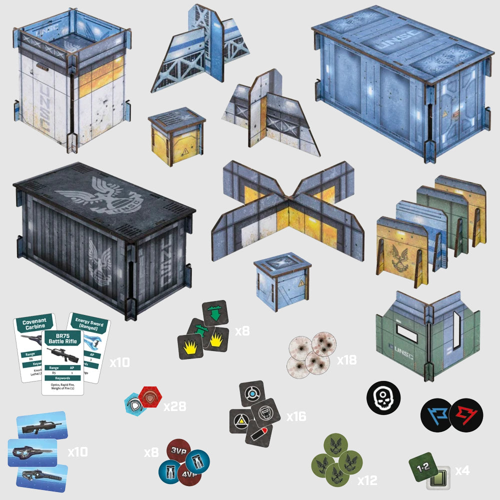 HALO Flashpoint - UNSC Base Terrain Set