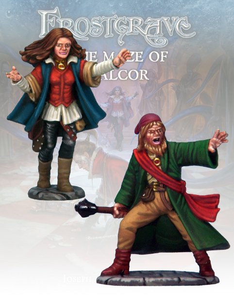 Frostgrave - Distortionist & Apprentice