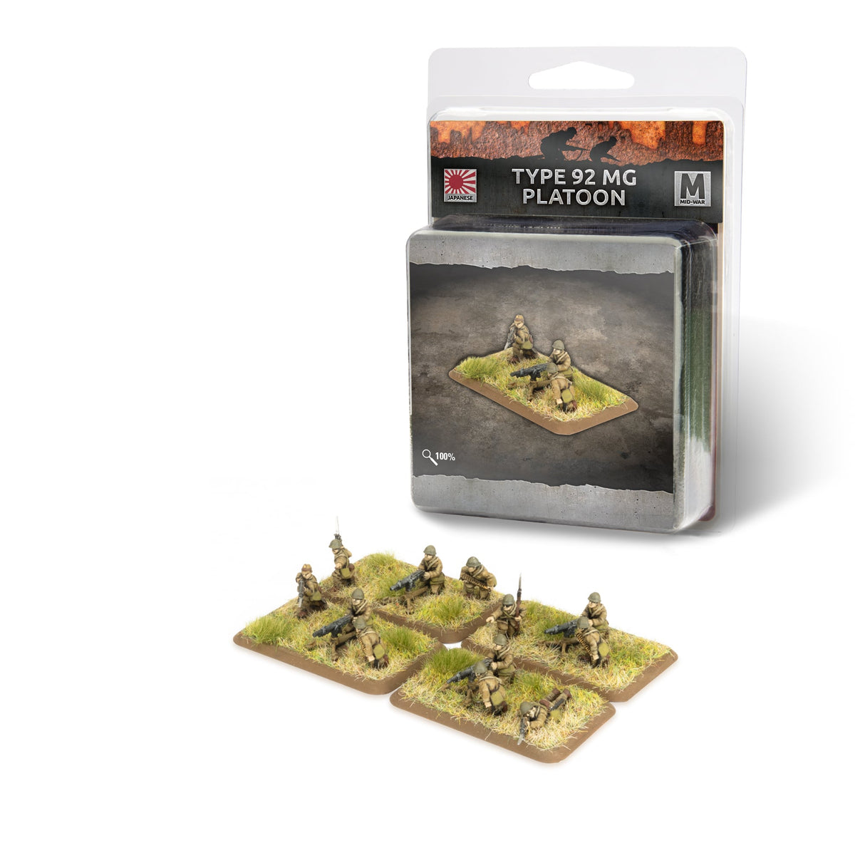 Flames Of War - Japanese: Type 92 MG Platoon