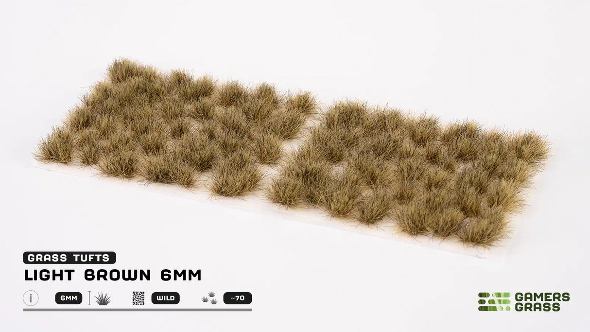 Gamers Grass - Light Brown (6mm)