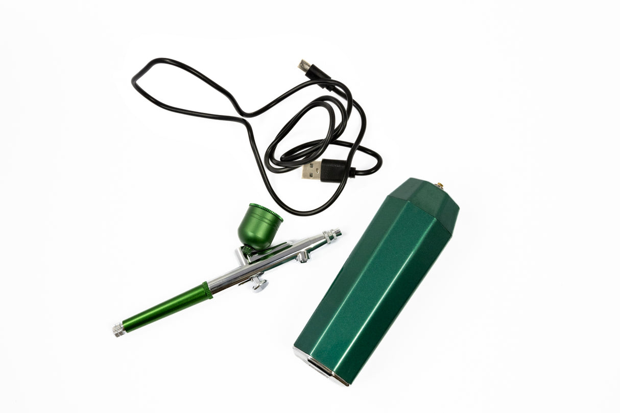 LPG Essentials Handheld Air Compressor Green