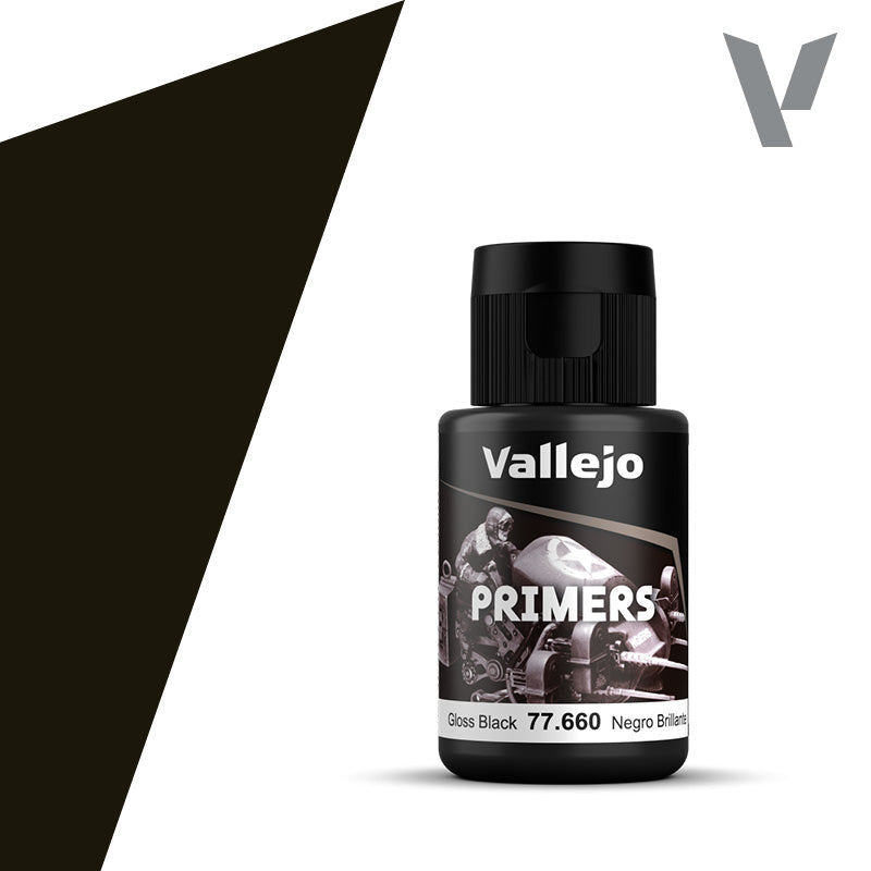 Vallejo - Primers: Gloss Black 32ml