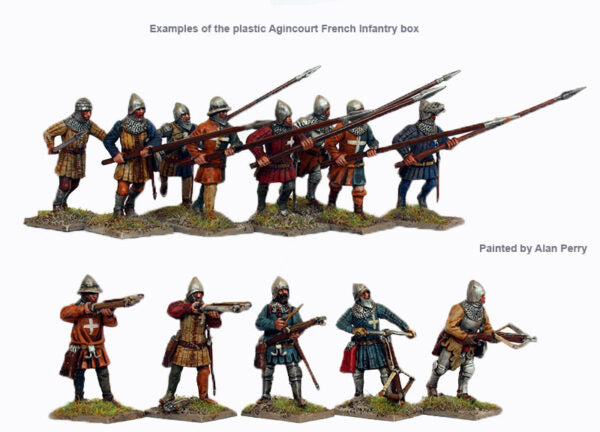 Perry Miniatures - Agincourt French Infantry 1415-1429
