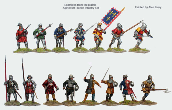 Perry Miniatures - Agincourt French Infantry 1415-1429