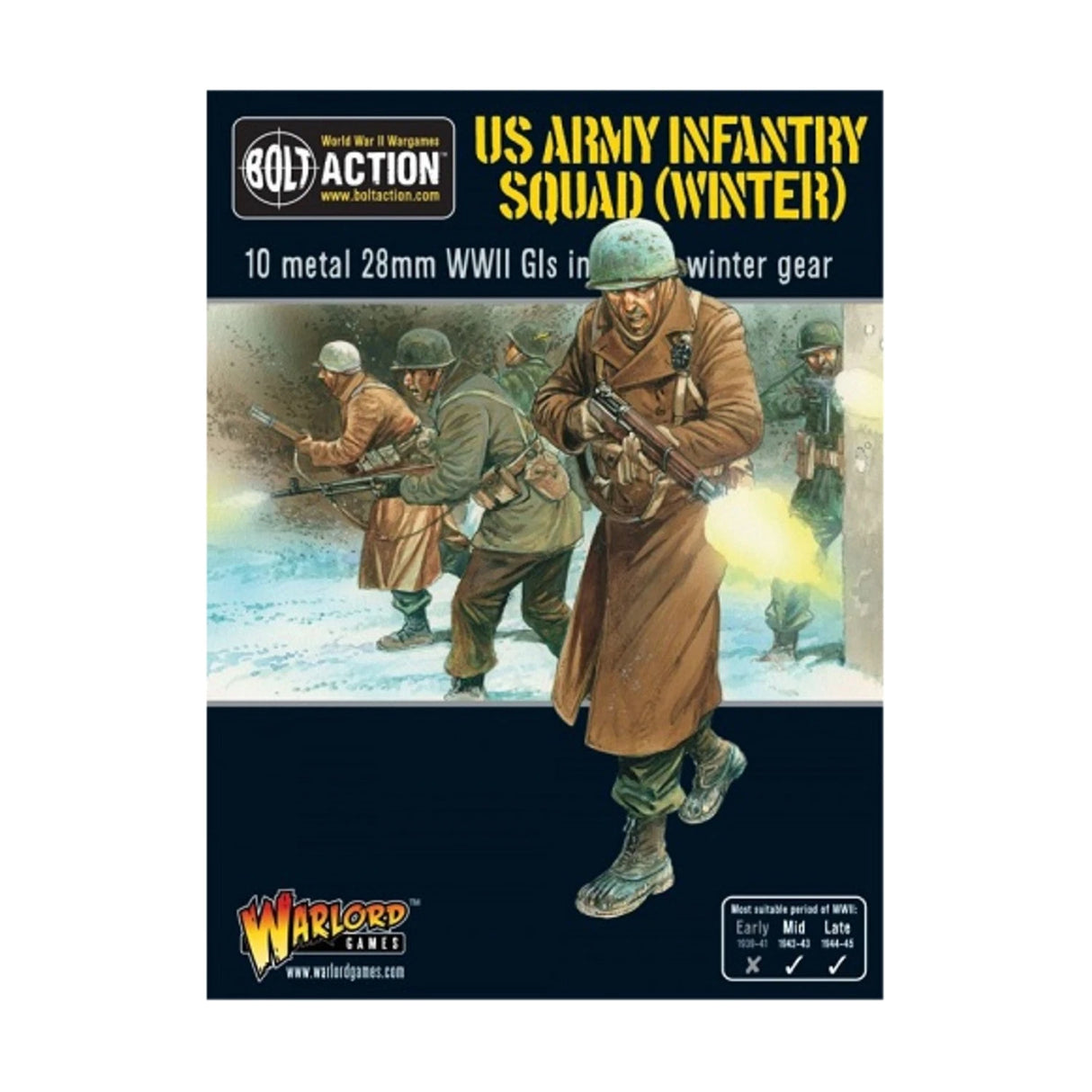 Bolt Action - US Army Infantry Squad (Winter)