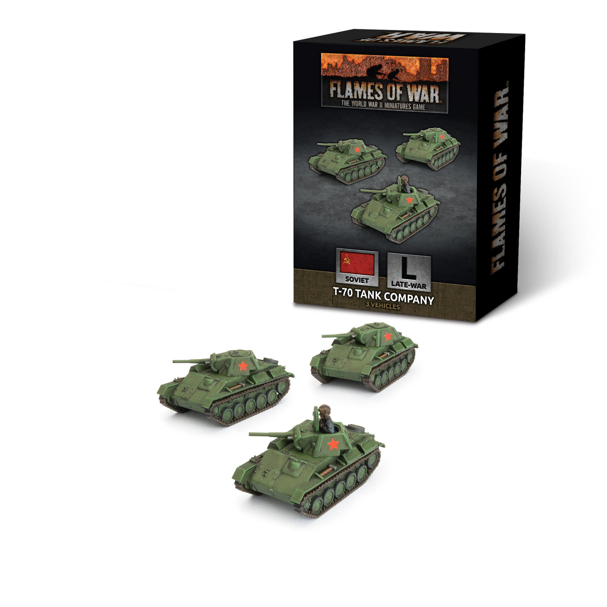 Flames Of War - Soviet: T-70 Tank Company