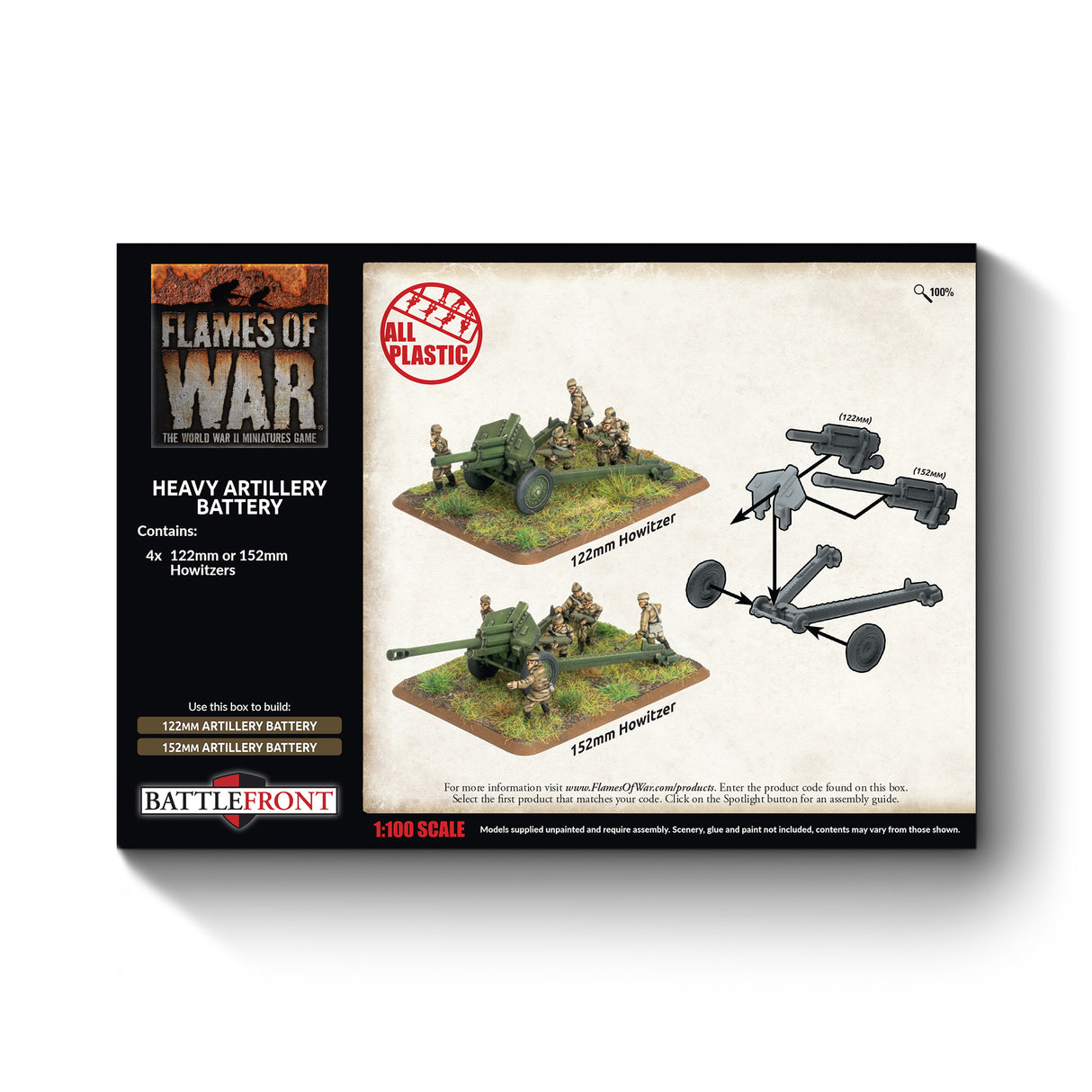 Flames Of War - Soviet: Heavy Artillery Battery