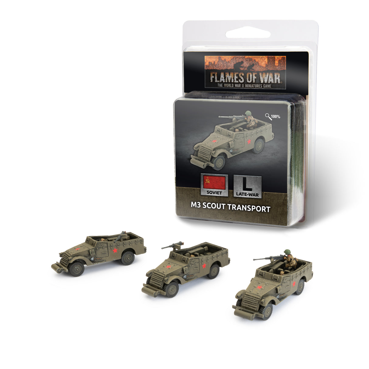 Flames Of War - Soviet: M3 Scout Transport