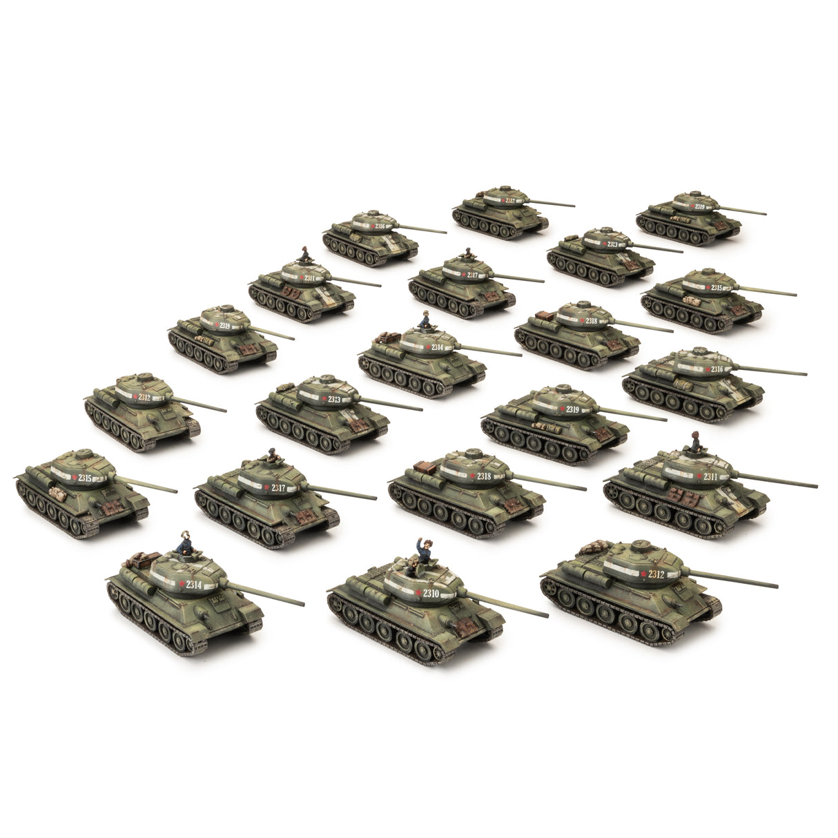 Flames Of War - Soviet Starter Force: T-34 Tank Battalion