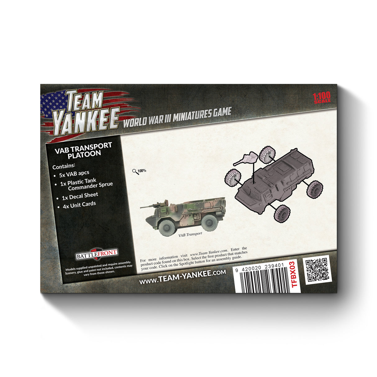 World War III - NATO Forces: VAB Transport Platoon