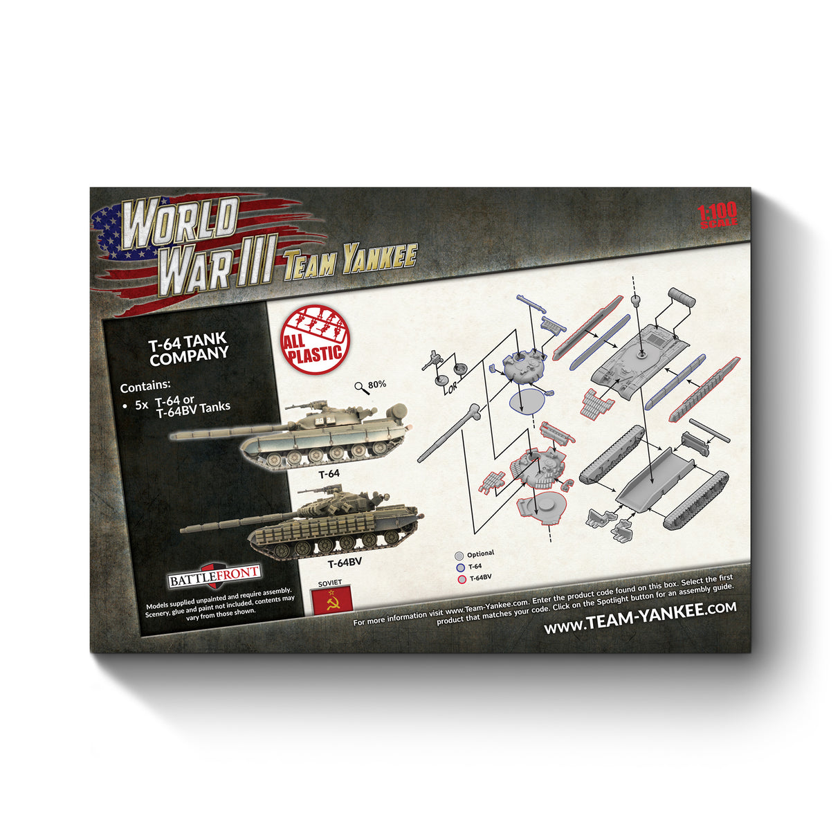 World War III - Soviet: T-64 Tank Company