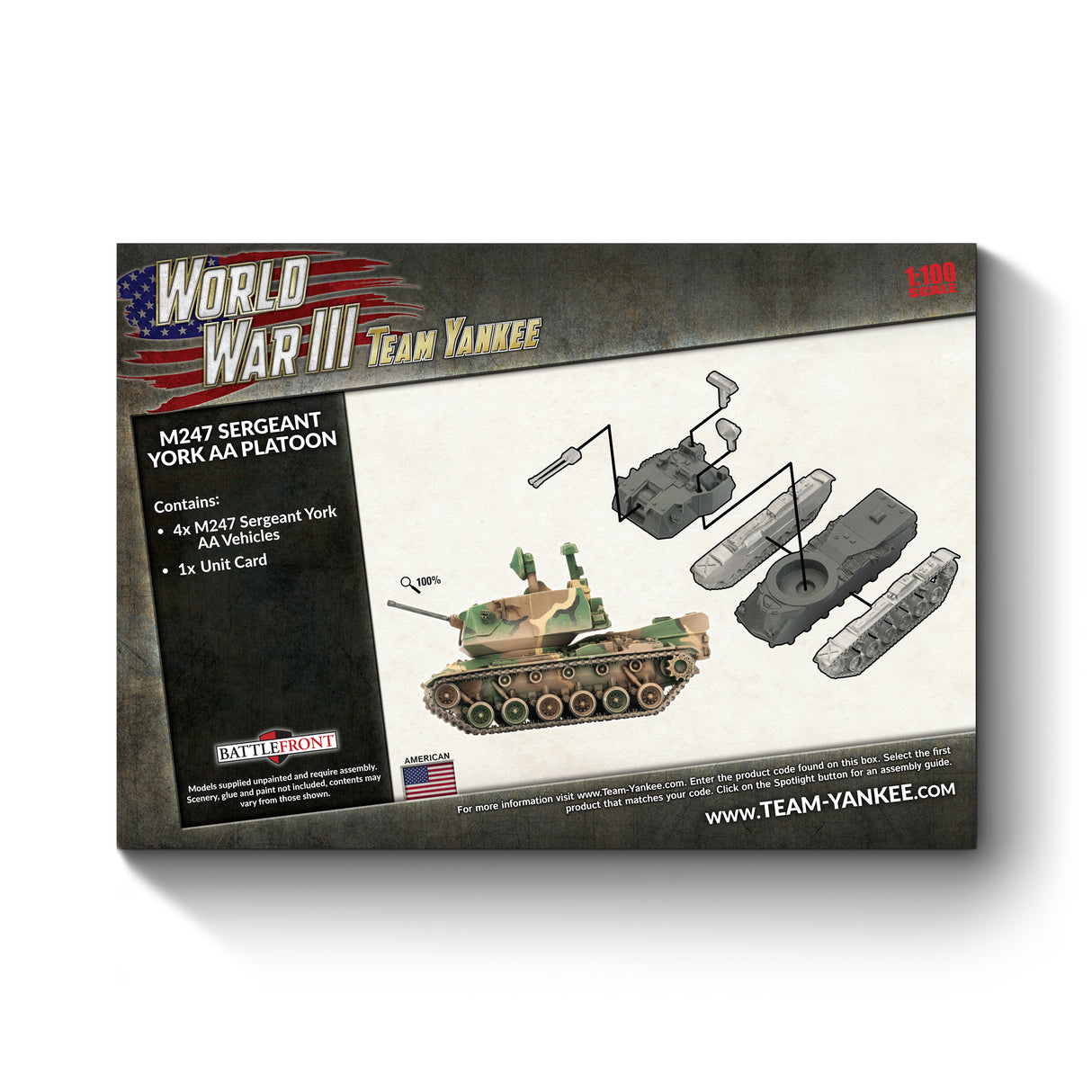 World War III - American: M247 Sergeant York AA Platoon