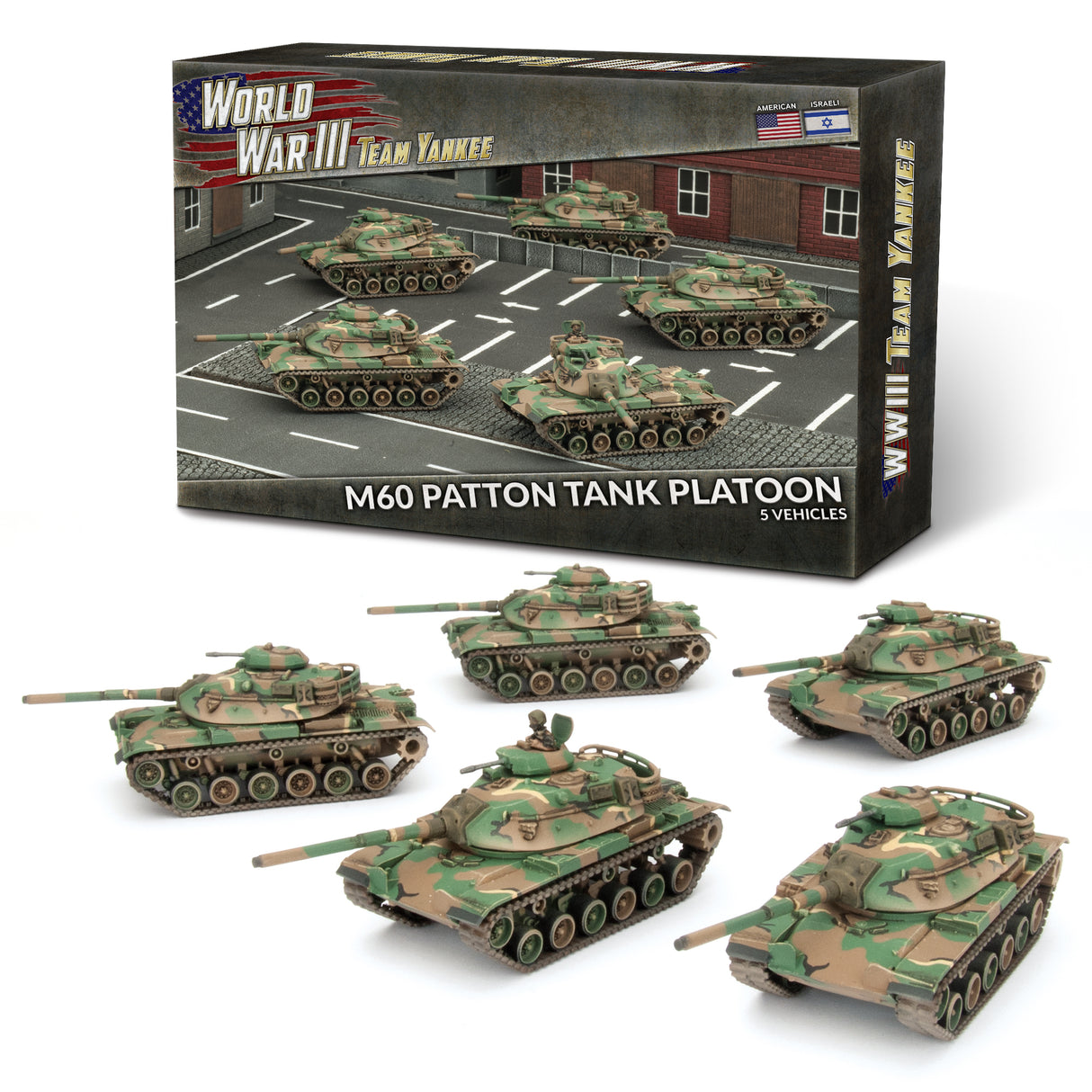 World War III - American: M60 Patton Tank Platoon
